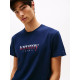 Tommy Hilfiger Ανδρική κοντομάνικη μπλούζα Logo Jersey Crew Neck T-Shirt